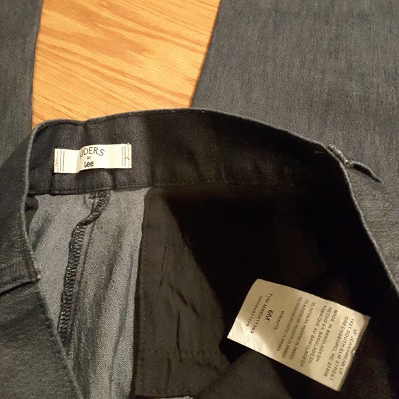 Riders by Lee denim blue jeans size 6 - Picture 4 of 5